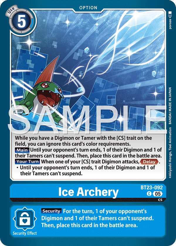 Ice Archery (BT23-092) Common