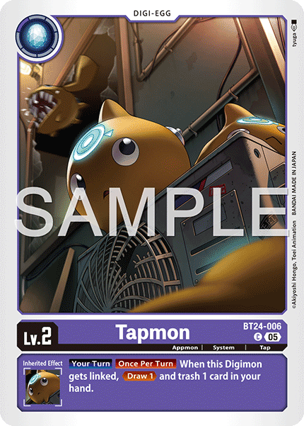 (Pre-order 23/01/2026) Tapmon (BT24-006) Common