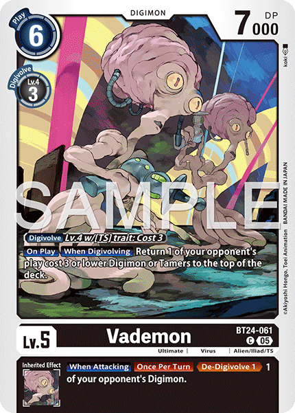 (Pre-order 23/01/2026) Vademon (BT24-061) Common