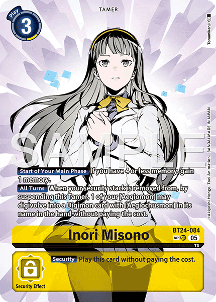(Pre-order 23/01/2026) Inori Misono (BT24-084) SP Alternative Art