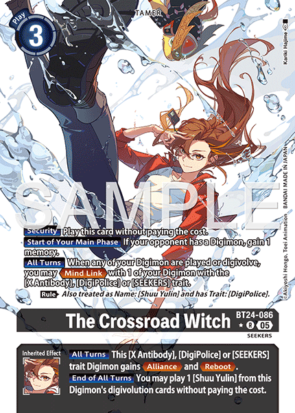 (Pre-order 23/01/2026) The Crossroad Witch (BT24-086) Alternative Art
