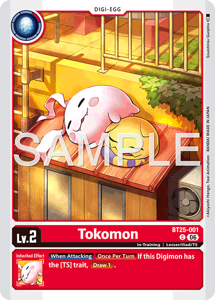 Tokomon (BT25-001) Common