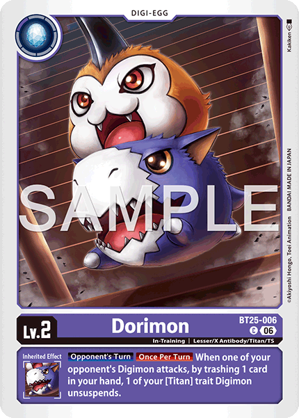 Dorimon (BT25-006) Common