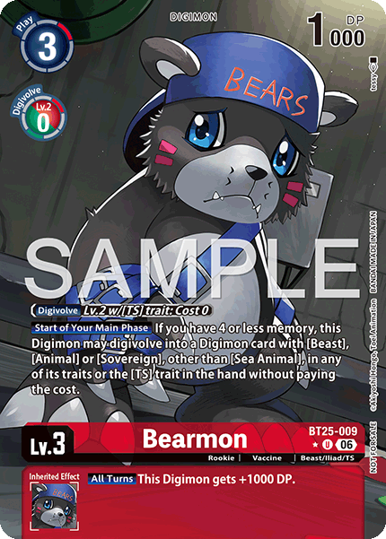 Bearmon (BT25-009) Box Topper