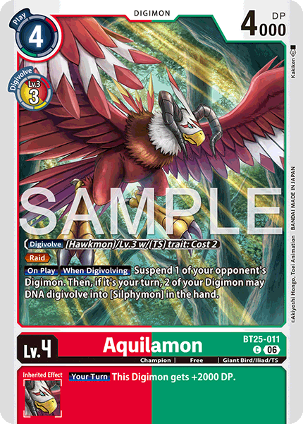 Aquilamon (BT25-011) Common