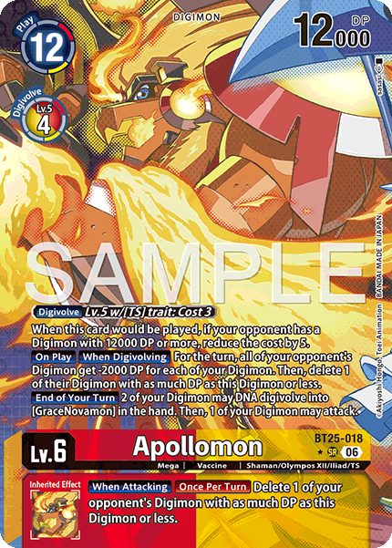 Apollomon (BT25-018) Alternative Art