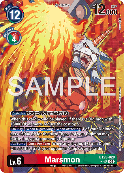 Marsmon (BT25-020) Alternative Art