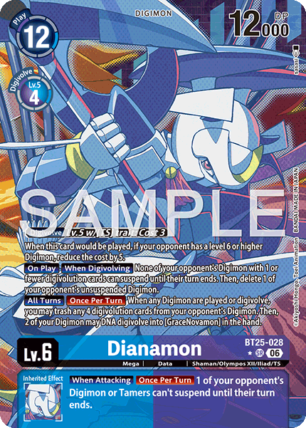Dianamon (BT25-028) Alternative Art