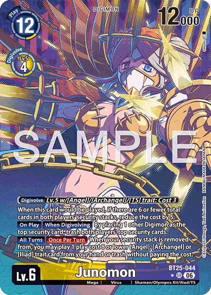 Junomon (BT25-044) Alternative Art
