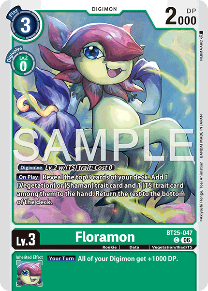 Floramon (BT25-047) Common