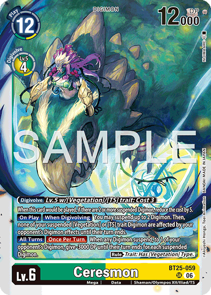 Ceresmon (BT25-059) Super Rare