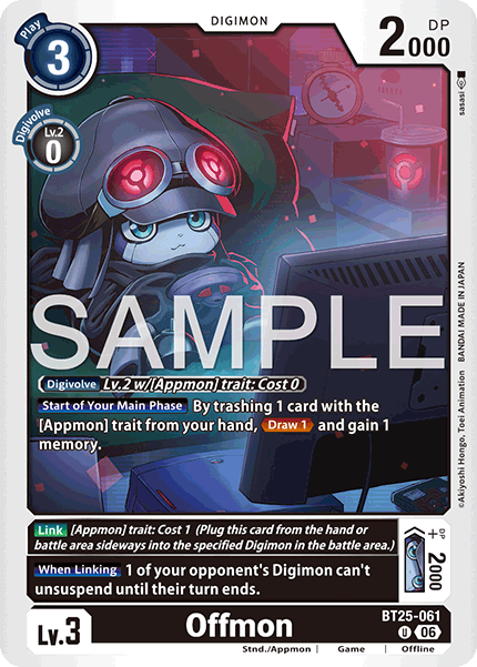 Offmon (BT25-061) Uncommon