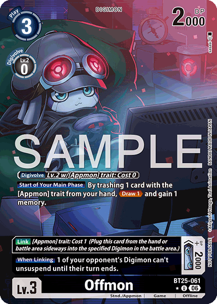 Offmon (BT25-061) Box Topper