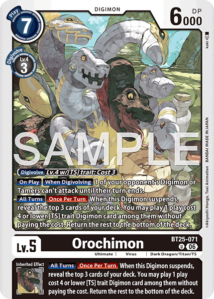 Orochimon (BT25-071) Uncommon