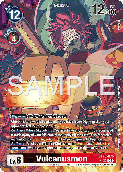 Vulcanusmon (BT25-075) Alternative Art
