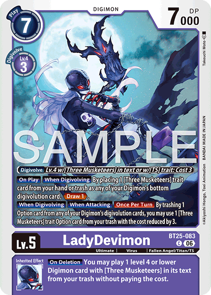 LadyDevimon (BT25-083) Common