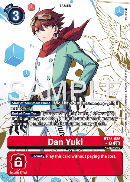 Dan Yuki (BT25-086) Alternative Art