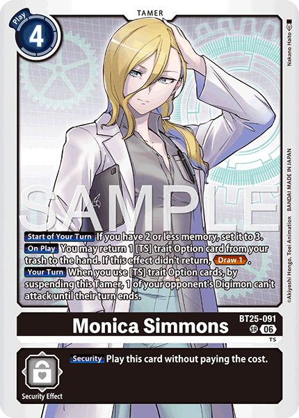 Monica Simmons (BT25-091) Super Rare