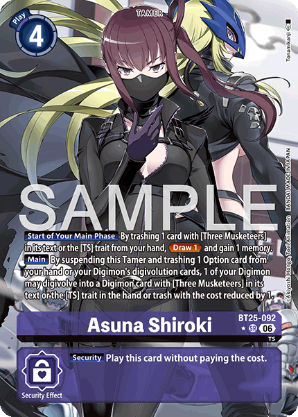 Asuna Shiroki (BT25-092) Alternative Art