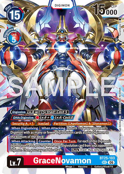GraceNovamon (BT25-103) Secret Rare