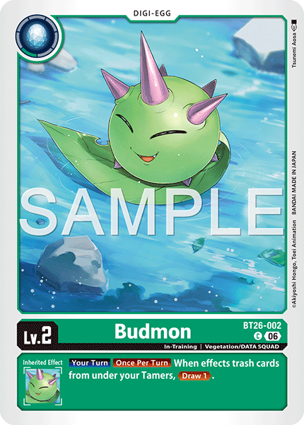 (Pre-order 28/08/2026) Budmon (BT26-002) Common