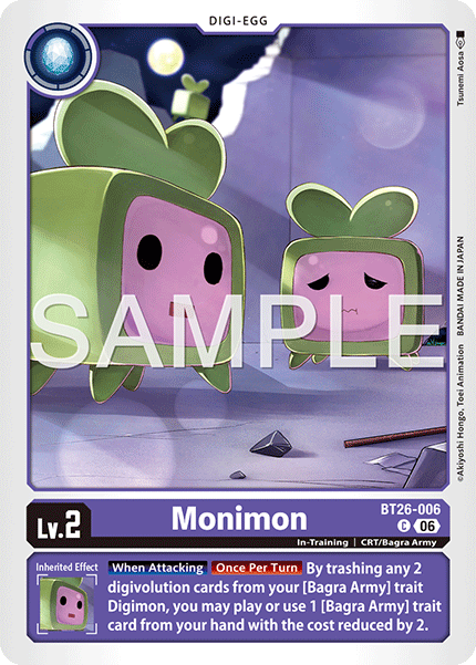 (Pre-order 28/08/2026) Monimon (BT26-006) Common