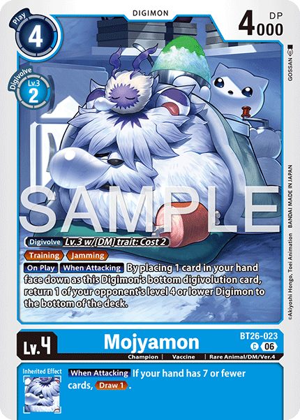 (Pre-order 28/08/2026) Mojyamon (BT26-023) Common