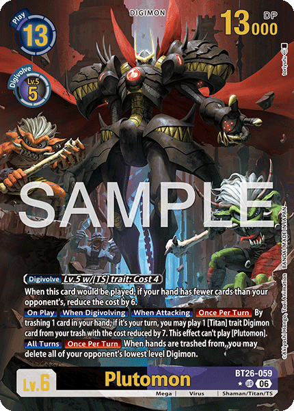 (Pre-order 28/08/2026) Plutomon (BT26-059) Alternative Art