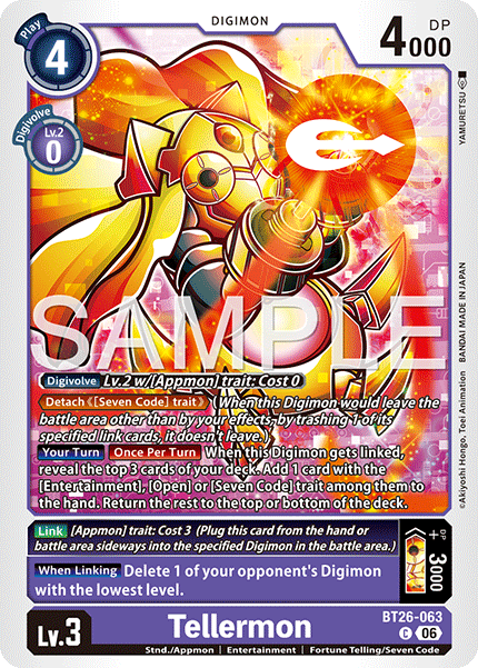 (Pre-order 28/08/2026) Tellermon (BT26-063) Common