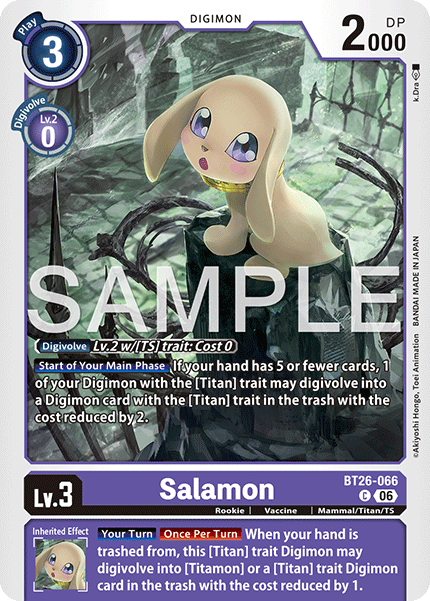 (Pre-order 28/08/2026) Salamon (BT26-066) Common
