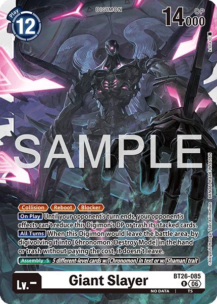 (Pre-order 28/08/2026) Giant Slayer (BT26-085) Rare