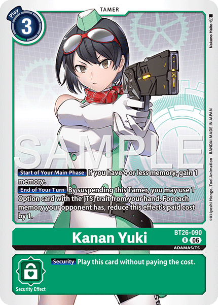(Pre-order 28/08/2026) Kanan Yuki (BT26-090) Rare