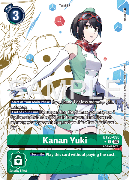 (Pre-order 28/08/2026) Kanan Yuki (BT26-090) Alternative Art