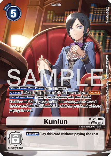 (Pre-order 28/08/2026) Kunlun (BT26-104) Alternative Art