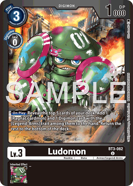 Ludomon (BT3-062) Billion Bullet [LM06]