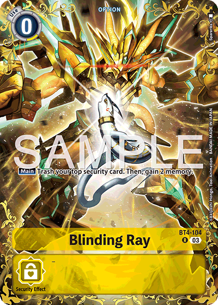 Blinding Ray (BT4-104) Reprint BT25