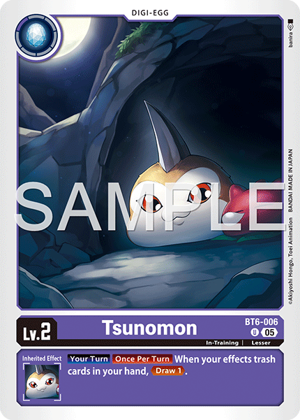 Tsunomon (BT6-006) Digimon Generation [AD01]