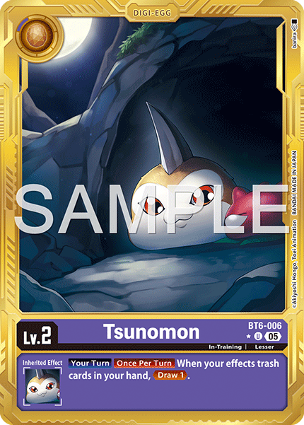 Tsunomon (BT6-006) Digimon Generation [AD01] Gold