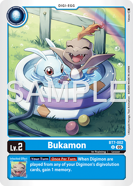 Bukamon (BT7-002) Digimon Generation [AD01]