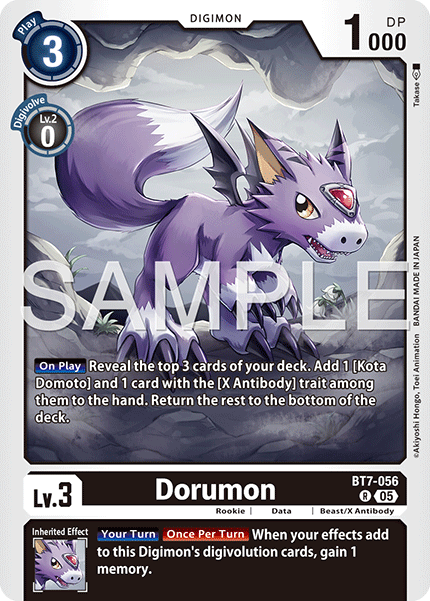 Dorumon (BT7-056) Digimon Generation [AD01]