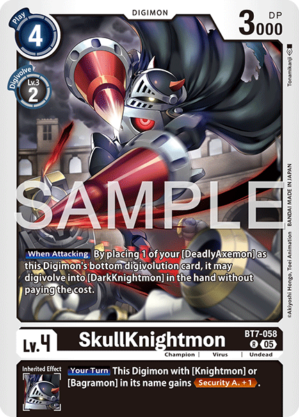 SkullKnightmon (BT7-058) Digimon Generation [AD01]