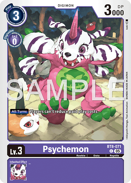 Psychemon (BT8-071) Digimon Generation [AD01]
