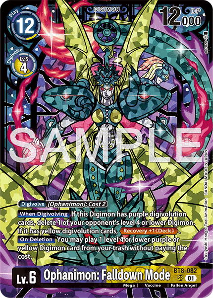 Ophanimon: Falldown Mode (BT8-082) Premium Heroines Set Ver. 2 [PB23]