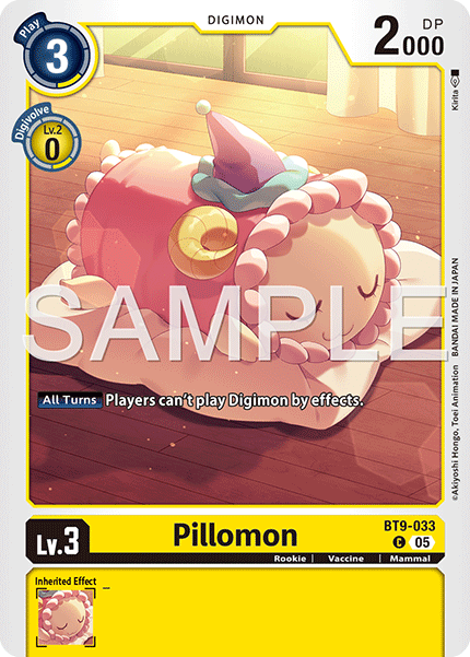 Pillomon (BT9-033) Digimon Generation [AD01]
