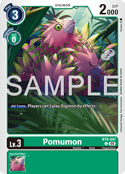 Pomumon (BT9-047) Digimon Generation [AD01]