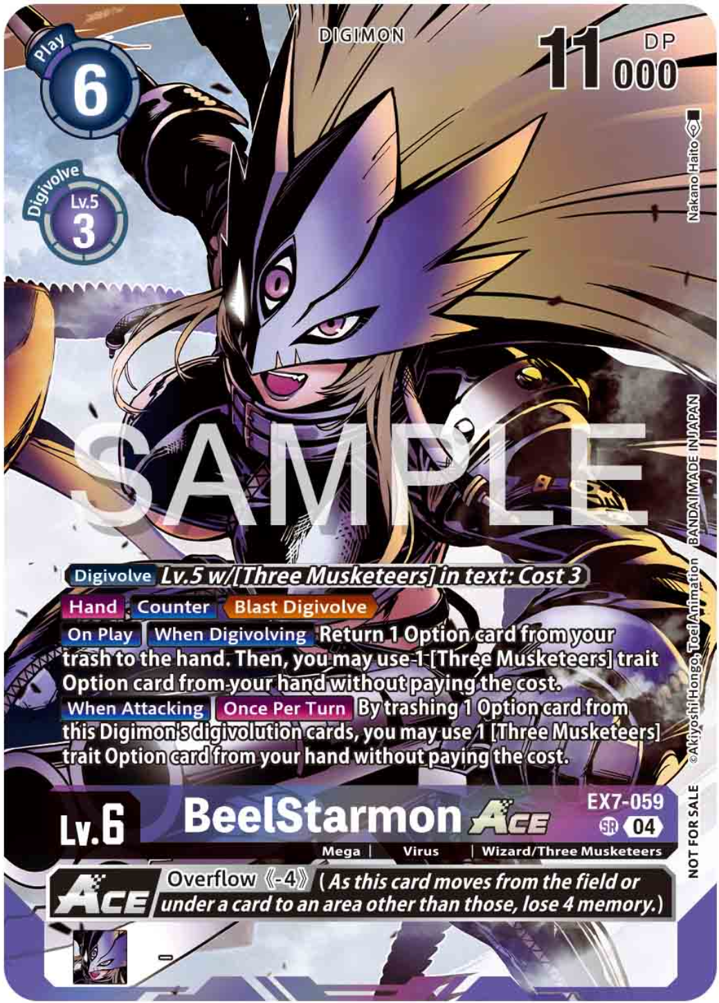 BeelStarmon ACE (EX7-059) Special Limited Set