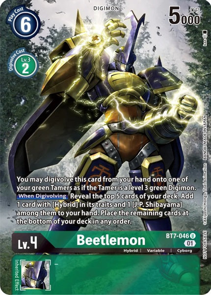 Beetlemon (BT7-046) 2nd Anniversary Frontier Card