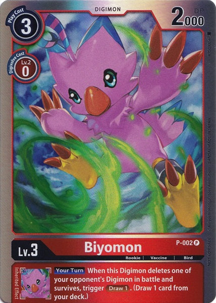 Biyomon (P-002) Silver Foil