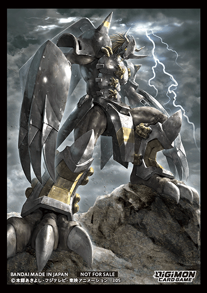 BlackWargreymon Sleeves  (5 Sleeves) Accessories