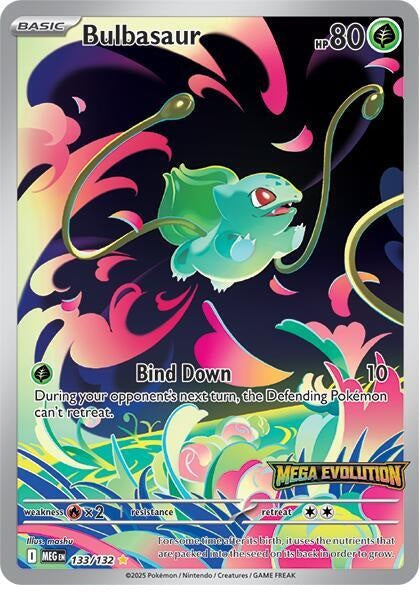 Bulbasaur [Stamped] (133/132) Illustration Rare